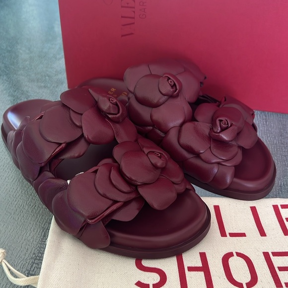 Valentino Garavani 03 Rose Edition Atelier Leather Sandals - Picture 7 of 11